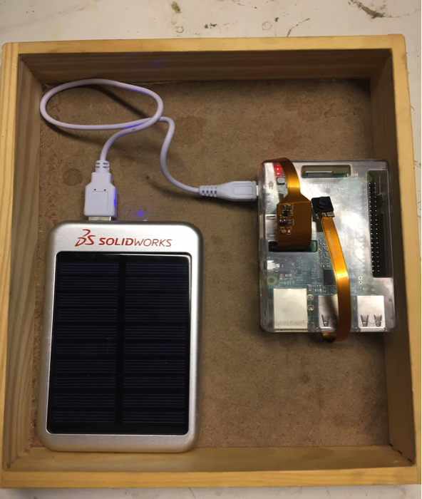 Solar Powered Wifi Camera for Wearables 
